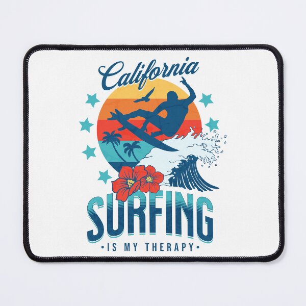 Item preview, Surfing is my Therapy - Vintage Surf designed and sold by ZimbomDesigner.