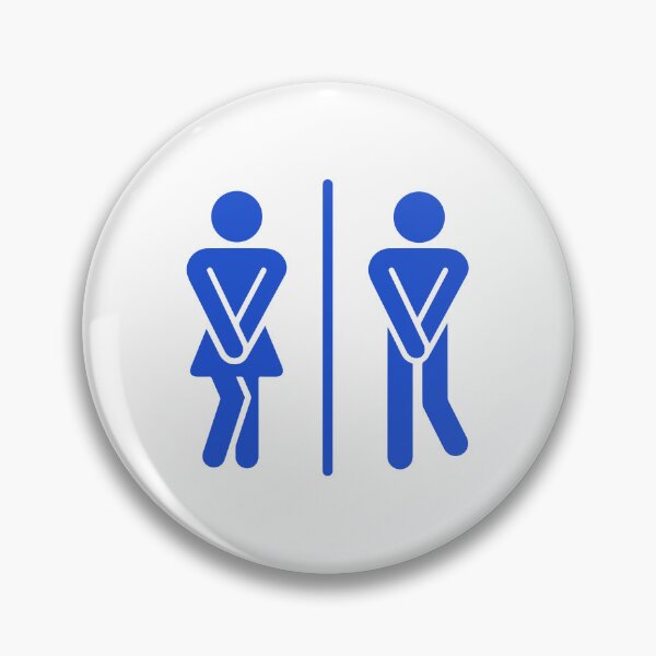 Item preview, Blue Men, Women Restroom Sign, Bathroom Sign, Toilet Sign, Wc Sign designed and sold by svectormonster.