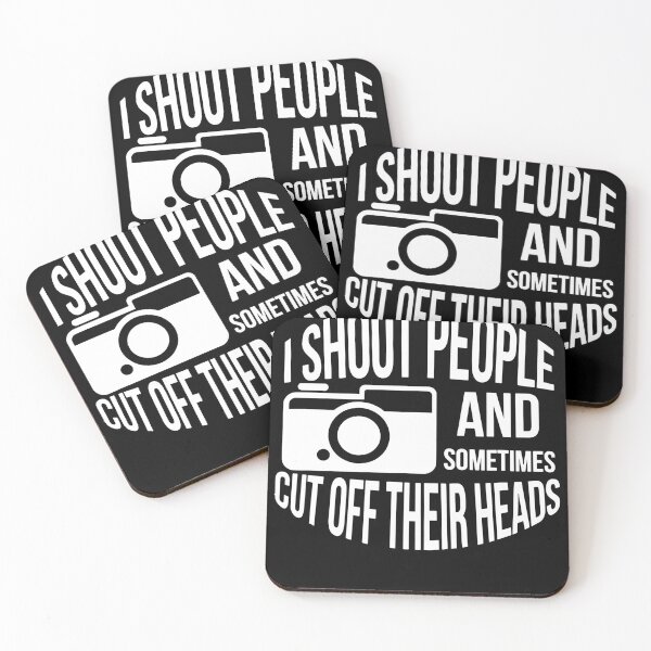 Item preview, I Shoot People and Sometimes Cut off Their Heads T-Shirt designed and sold by TobyLewis1592.