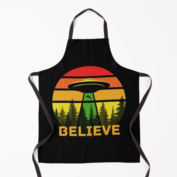 Item preview, Believe - Retro UFO Abduction Emblem designed and sold by 90sAlien.
