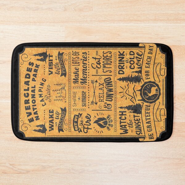 Item preview, Everglades National Park Camping Rules designed and sold by JordanHolmes.