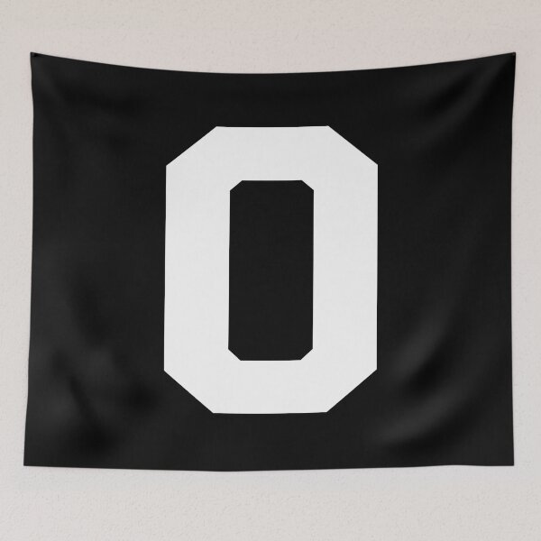 Item preview, Number 0, White zero, Sports number 0 designed and sold by TheCultStuff.