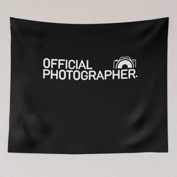 Item preview, Official Photographer Event Photography T-Shirt designed and sold by TobyLewis1592.