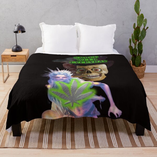 Item preview, skull, marijuana, cannabis, leaf color pattern, smoke weed everyday. designed and sold by BestDesignbySof.