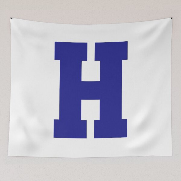 Item preview, Alphabet, Blue H, Sports letter H designed and sold by TheCultStuff.