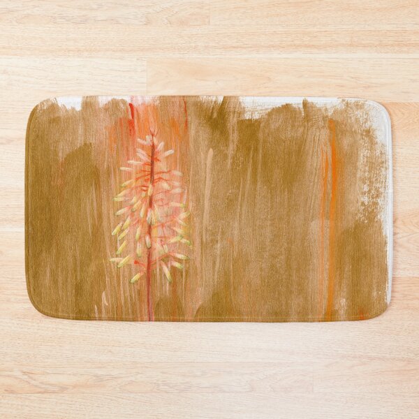 Item preview, allo aloe - winter aloe textural paint sketch study botanical painting designed and sold by Ruth Cadioli.
