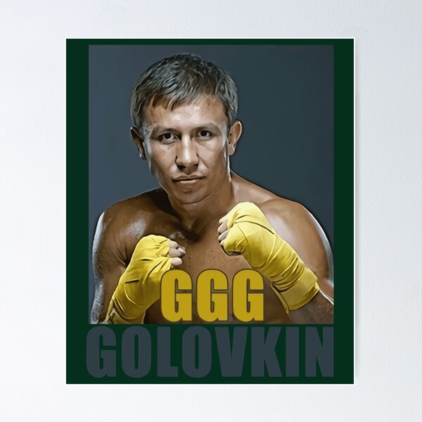 gennady golovkin Triple G GGG Art Board Print for Sale by Animob