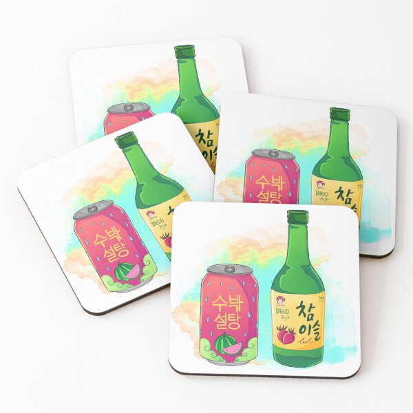 Item preview, Korean Canned Melon Soda, Korean Soju drink designed and sold by Keffy.