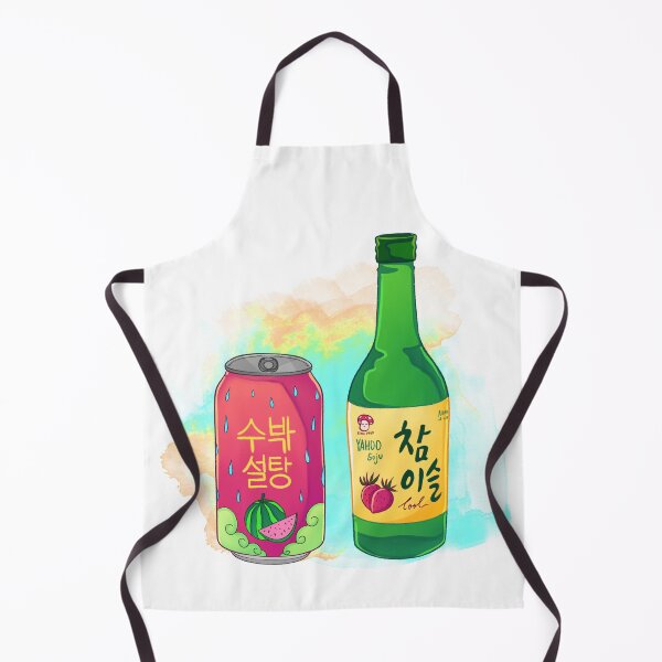 Item preview, Soda de melón enlatada coreana, bebida de soju coreana designed and sold by Keffy.
