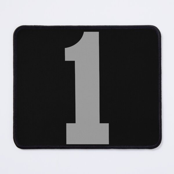 Item preview, Number 1, Silver one, Sports number 1 designed and sold by TheCultStuff.