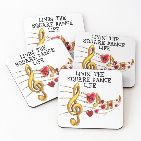 Item preview, Livin' the Life designed and sold by Square Dancing Gifts & Merchandise.