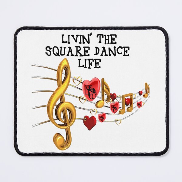 Item preview, Livin' the Life designed and sold by Square Dancing Gifts & Merchandise.