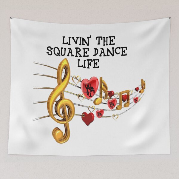 Item preview, Livin' the Life designed and sold by Square Dancing Gifts & Merchandise.