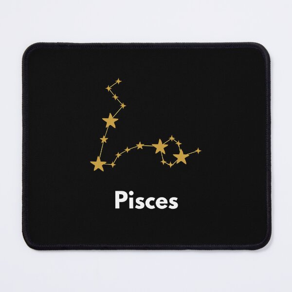 Item preview, Pisces, Pisces Sign, Black designed and sold by Magic Love Art Print.