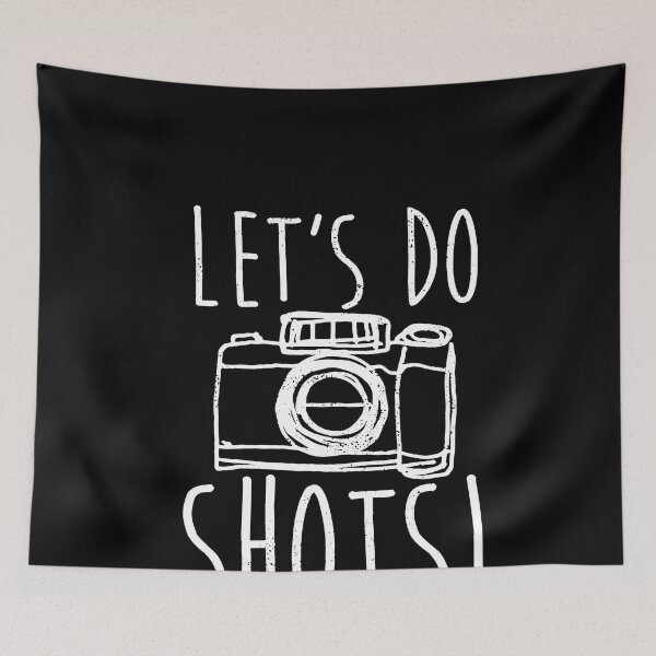 Item preview, Let's Do Shots Funny Camera Photographer T-Shirt designed and sold by TobyLewis1592.
