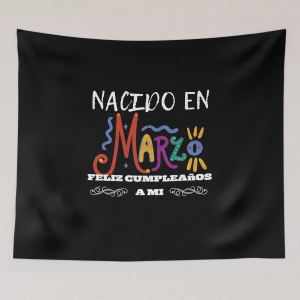 Item preview, Nacido En marzo feliz cumpleanos a mi  designed and sold by Laviola182.