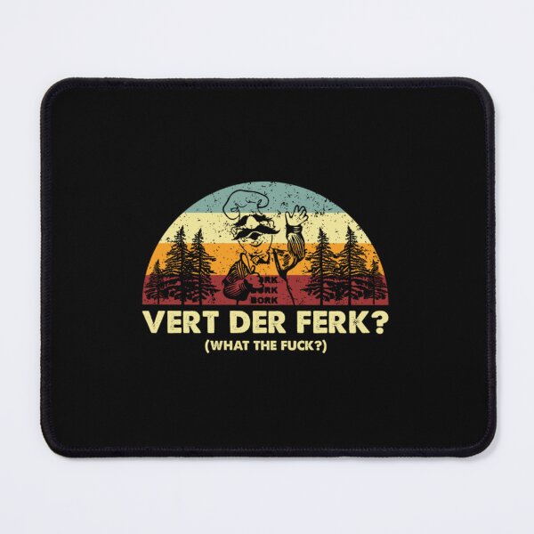 Item preview, Retro Swedish WTF Vert Der Ferk Cute Funny Swedish Chef Knife designed and sold by LiborDuda.