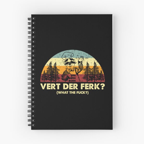 Item preview, Retro Swedish WTF Vert Der Ferk Cute Funny Swedish Chef Knife designed and sold by LiborDuda.