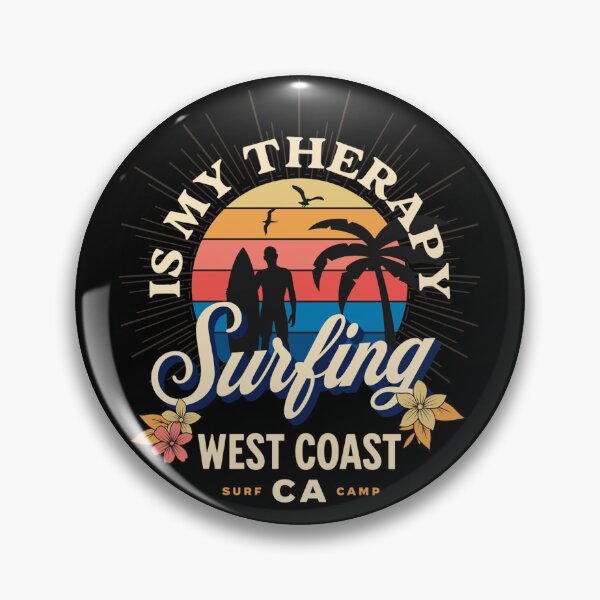 Item preview, Surfing is my Therapy designed and sold by ZimbomDesigner.
