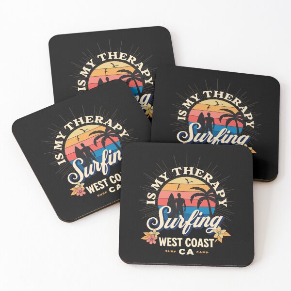 Item preview, Surfing is my Therapy designed and sold by ZimbomDesigner.