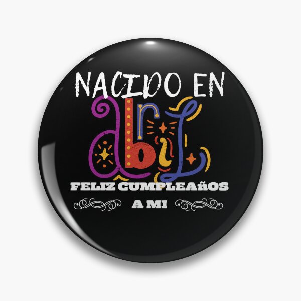 Item preview, Nacido En abril feliz cumpleanos a mi  designed and sold by Laviola182.