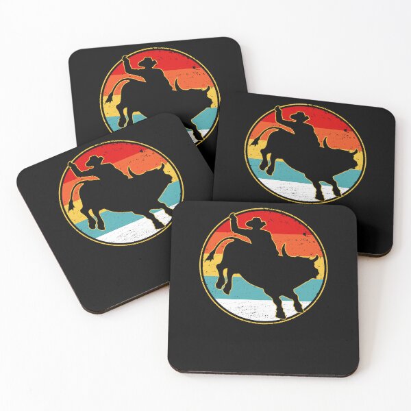 Item preview, Bull Riding Cowboy Western Vintage designed and sold by millierandall2.