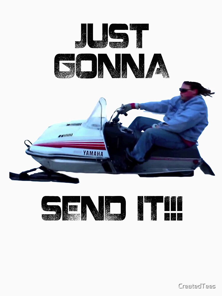 Just Gonna Send it Larry Enticer Meme Tee Shirt by CreatedTees