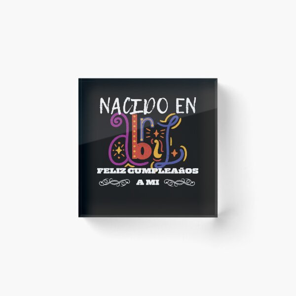 Item preview, Nacido En abril feliz cumpleanos a mi  designed and sold by Laviola182.
