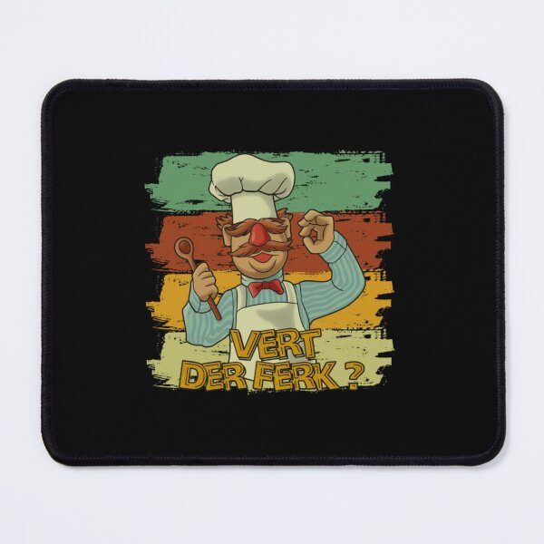Item preview, Vintage Vert Der Ferk, Cute Funny Swedish Chef Knife designed and sold by LiborDuda.