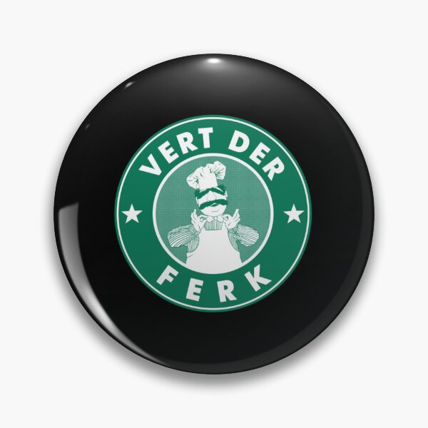 Item preview, Cute Funny Swedish Chef Knife Vert Der Ferk bucks designed and sold by LiborDuda.