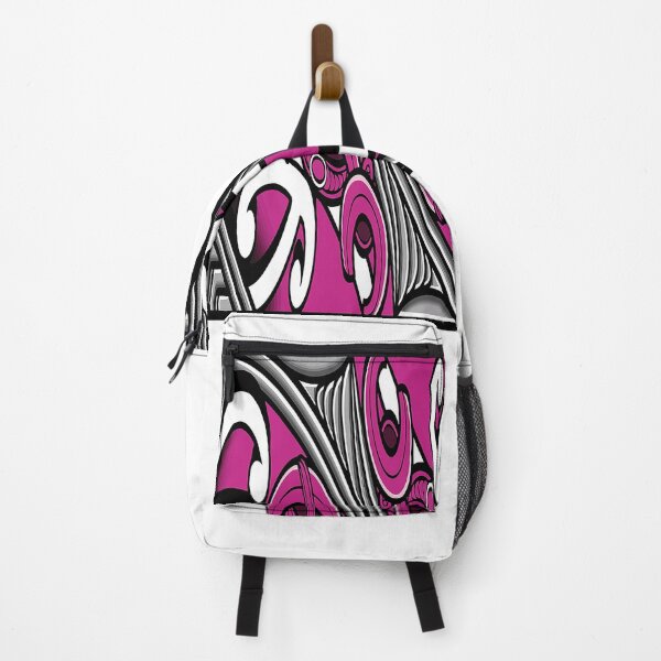Item preview, TNT - maori design with carving pattern border - PINK designed and sold by TNT-STYLEZ.