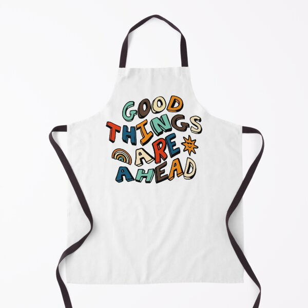Item preview, Good thing are ahead Design in Retro colors designed and sold by NerdnGeekshop.