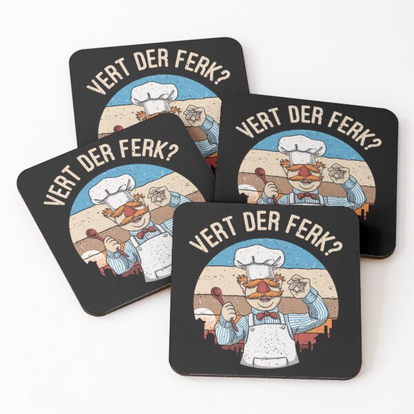 Item preview, Vintage Vert Der Ferk Cute Funny Swedish Chef Knife designed and sold by LiborDuda.
