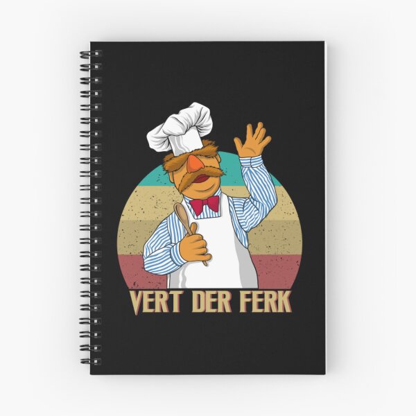 Item preview, Vert Der Ferk Chef Retro Gift Fan designed and sold by LiborDuda.