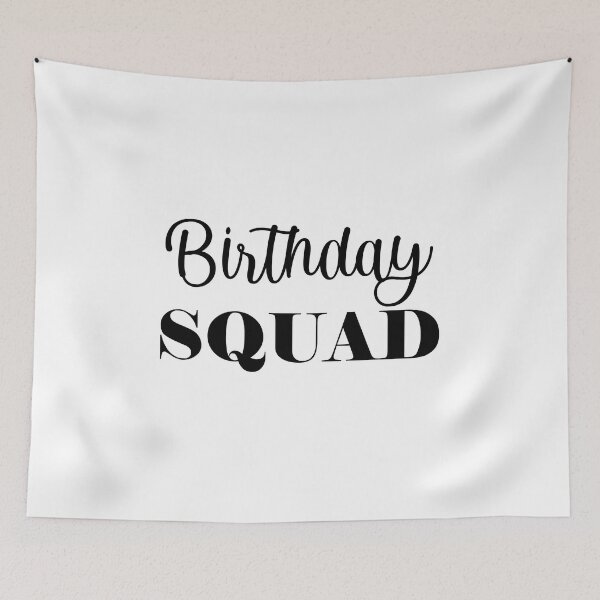 Item preview, Birthday Squad designed and sold by beefrancky.