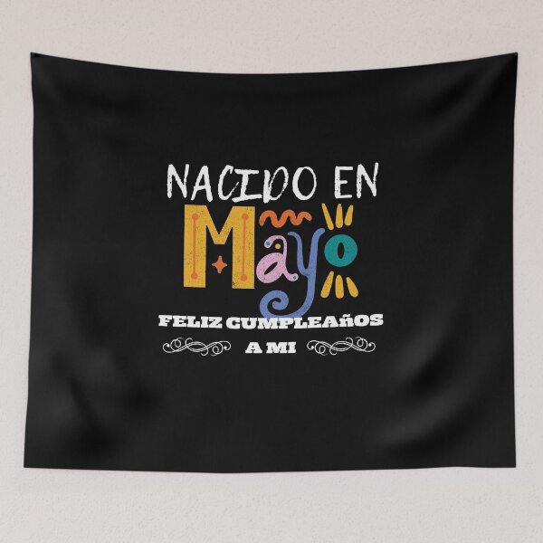 Item preview, Nacido En mayo feliz cumpleanos a mi  designed and sold by Laviola182.