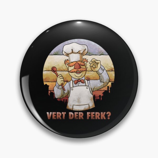 Item preview, Vert Der Ferk Chef Vintage Gift Fan designed and sold by LiborDuda.