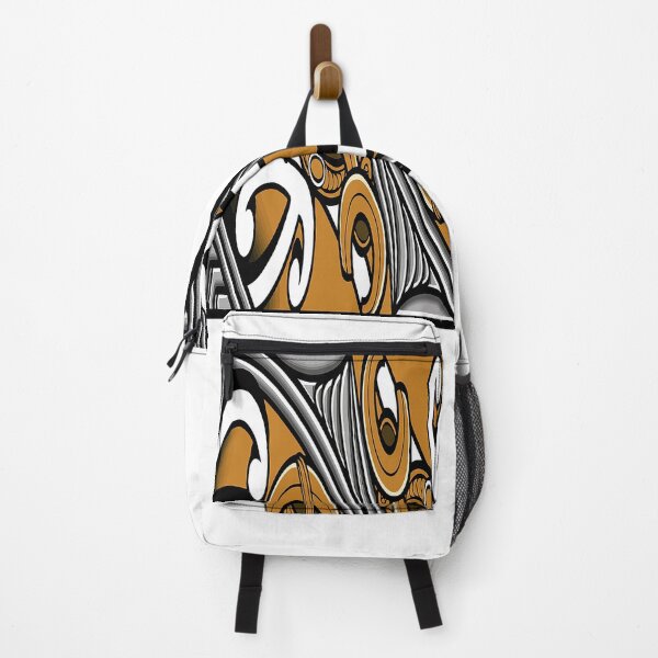 Item preview, TNT - maori design with carving pattern border - YELLOW designed and sold by TNT-STYLEZ.