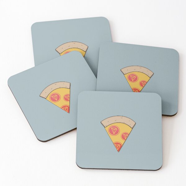 Item preview, Crypto - Tron pizza designed and sold by Crypmetal.