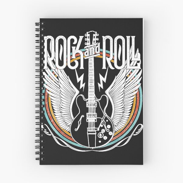 Item preview, Distressed vintage retro s rock & roll music guitar wings designed and sold by LauraKowalesky.