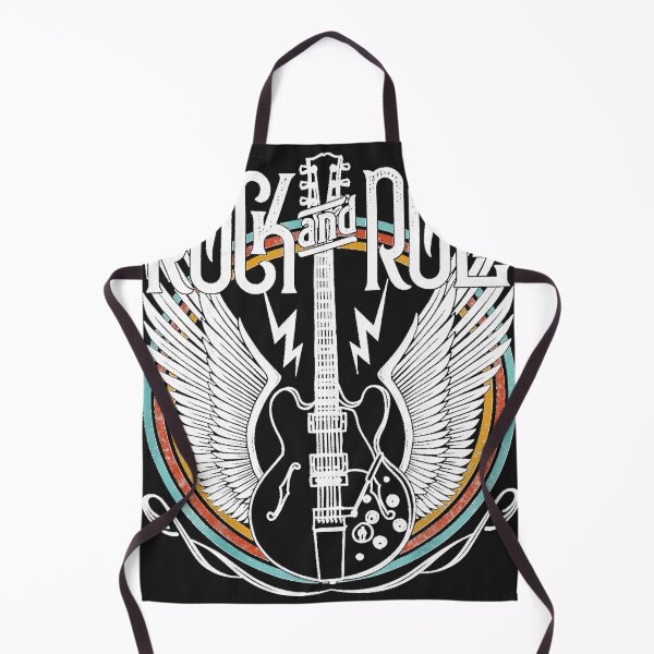 Item preview, Distressed vintage retro s rock & roll music guitar wings designed and sold by LauraKowalesky.