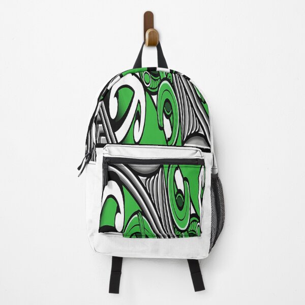 Item preview, TNT - maori design with carving pattern border - GREEN designed and sold by TNT-STYLEZ.