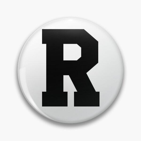 Item preview, Alphabet, Black R, Sports letter R designed and sold by TheCultStuff.