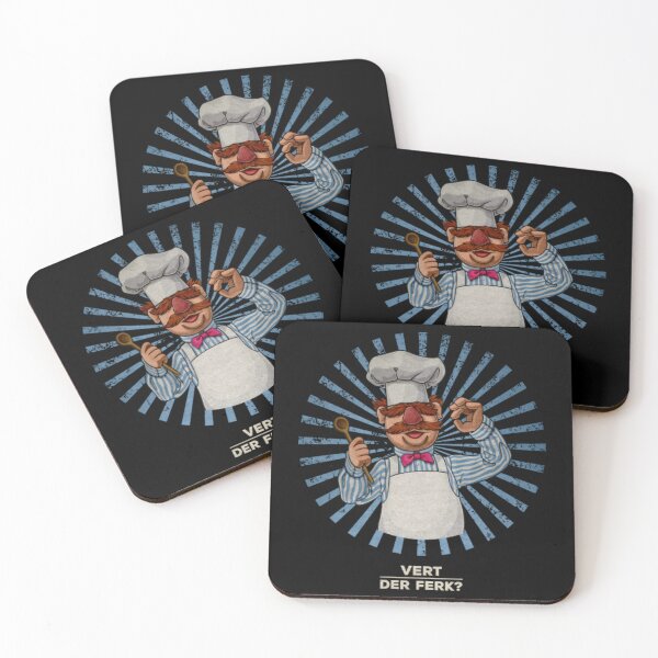 Item preview, Cute Funny Swedish Chef Knife Vert Der Ferk Gift Fan designed and sold by LiborDuda.
