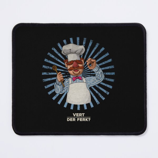 Item preview, Cute Funny Swedish Chef Knife Vert Der Ferk Gift Fan designed and sold by LiborDuda.