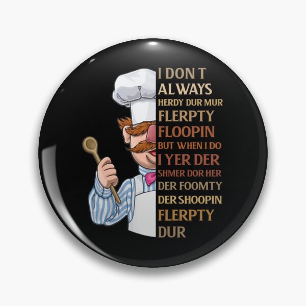 Item preview, Swedish Chef Knife Vert Der Ferk I dont Always designed and sold by LiborDuda.