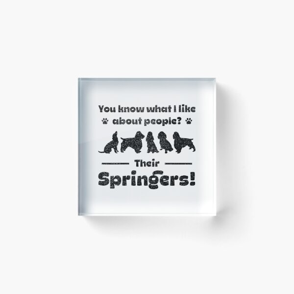 Item preview, Peluquero profesional de Springer Spaniel Inglés designed and sold by More Cute Dogs.