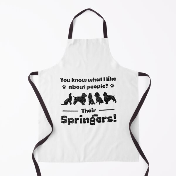 Item preview, Peluquero profesional de Springer Spaniel Inglés designed and sold by More Cute Dogs.