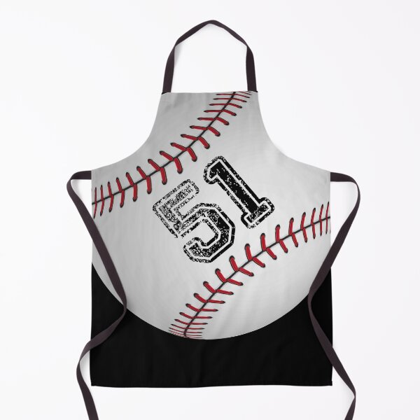 Item preview, Baseball ball number 51, fifty one designed and sold by TheCultStuff.