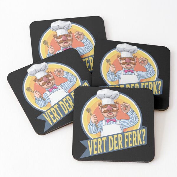 Item preview, Cute Funny Swedish Chef Knife Vert Der Ferk Mantul designed and sold by LiborDuda.